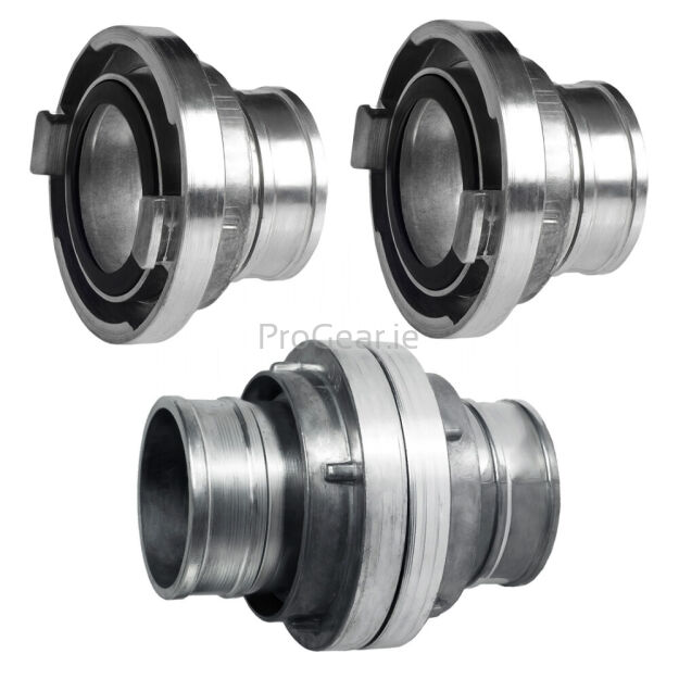 3'' 78mm Quick Coupling for Fire Hoses, Set of 2 Quick Couplings