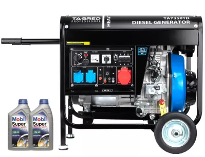 TAGRED Power Generator with Diesel Engine 7350W 230/400V 5000W AVR